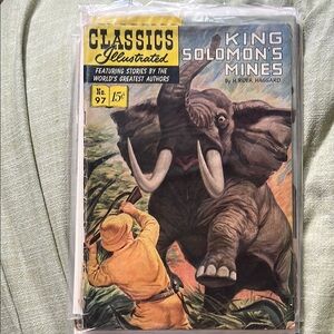 Comic Book - King Solomon's Mines July 1952 #97